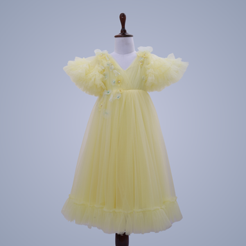 ARIANE GOWN IN TENDER YELLOW