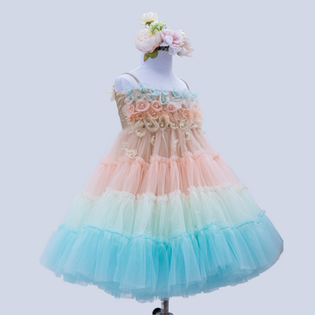 AMY DRESS IN HAPPY LILLIPUT PASTELS