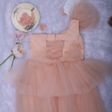 AUTUMN GOWN IN PEACH PEARL