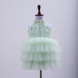 ANAIS DRESS IN NEO MINT