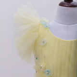 AURELIA DRESS IN TENDER YELLOW