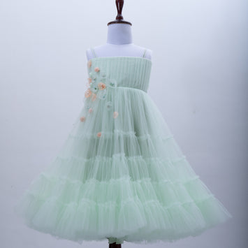 ANELISE GOWN IN NEO MINT