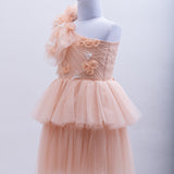 AUTUMN GOWN IN PEACH PEARL