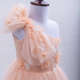 AUTUMN GOWN IN PEACH PEARL