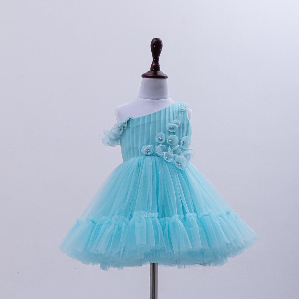 ARIEL DRESS IN BLUE HappyLilliput ARIEL DRESS IN BLUE HappyLilliput